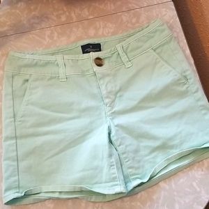 American Eagle Outfitters Shorts mint green
